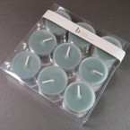 Broste Candles - Box of 9 x 4 Hour Sea Green Tealights